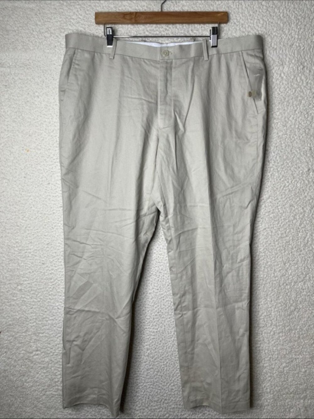 NWT Mode of One Mens Tan Slim Fit Chino Khaki Pants Size 40